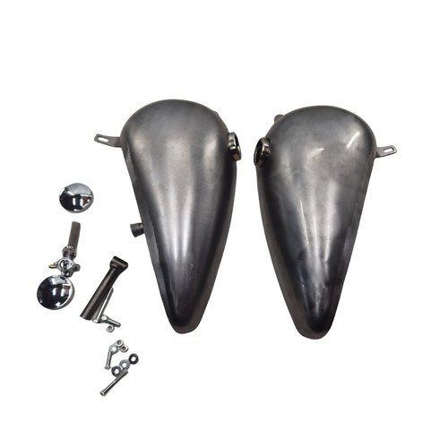 Motorrad Kraftstofftank 8.6L Für Harley Old Models 1936-1984 1745/1868/1923cc - Picture 6 of 9