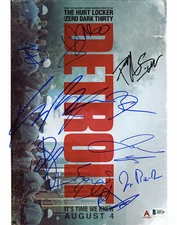 Detroit  (Kathryn Bigelow +10) Authentic Signed 11x14 Photo BAS #A85156