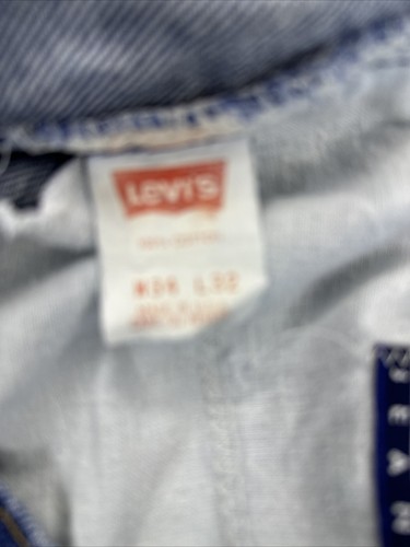 Jeans vintage Levis 540 34 x 32 hechos en EE. UU. AÑOS 90 1991 lavado a la piedra lengüeta marrón recta - Imagen 4 de 14