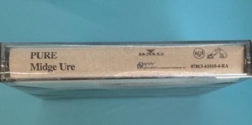 Midge Ure Pure SEALED Advance Promo Cassette 1991 - Picture 3 of 3
