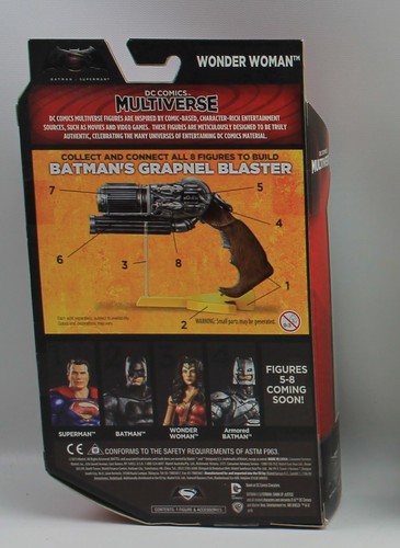 DC Comic Multiverses Batman V Superman Wonder woman Action Figure - Picture 2 of 2