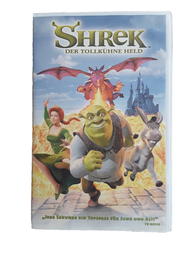 SHREK - Der tollkühne Held - VHS Video Kassette #B - Bild 1 von 2