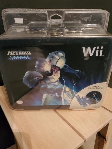metroid prime 3: corruption wii Tin Kit