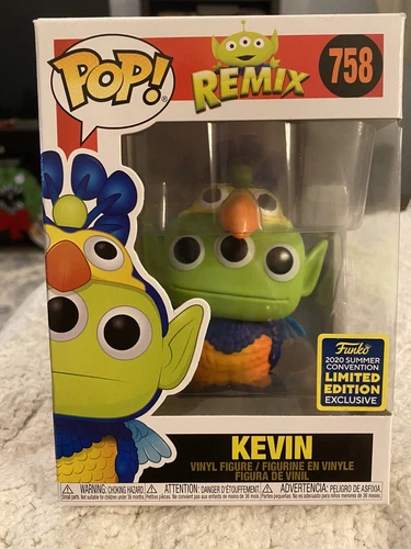 Funko Pop Disney Remix Alien as Kevin SDCC 2020 Shared Sticker  #758
