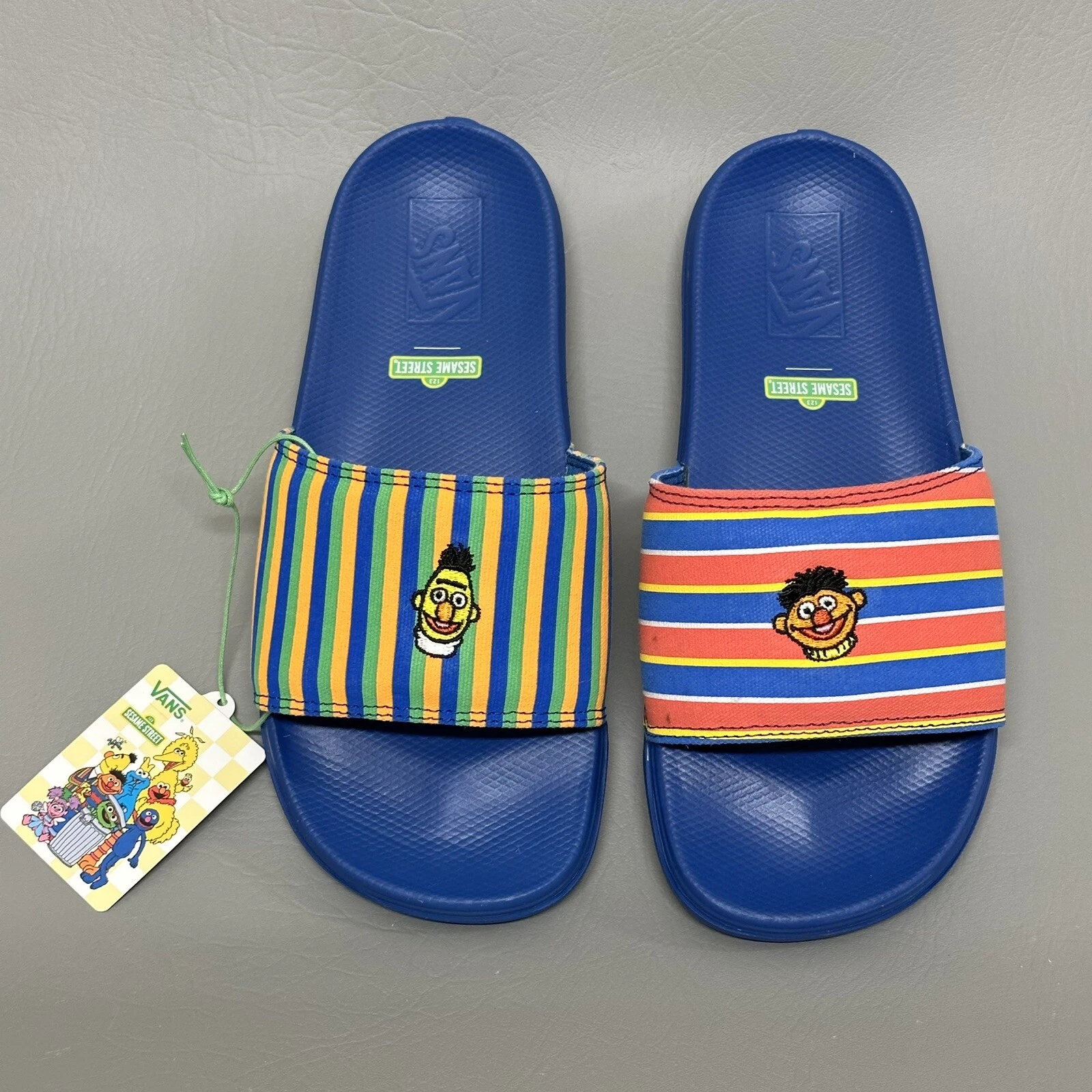 Vans Sesame Street Bert ed Ernie Costa Slides Uomo Taglia 7 Multicolore 2023