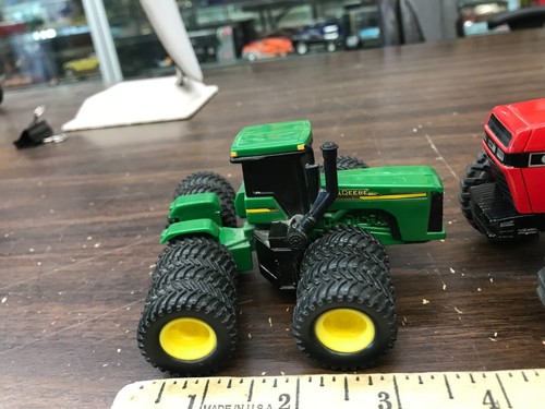lot of 9 misc die cast and plastic 1/32 1/64 1/24 scale tractors - Picture 19 of 20