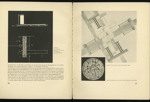 1930 El Lissitzky RUSSLAND Neues Bauen in der Welt 1 sowjetischer Architekturentwurf - Bild 4 von 12