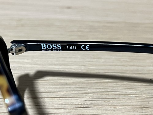Hugo Boss Eyeglasses HB1523 Plastic Acetate Tortoiseshell And Black, New - Picture 5 of 7