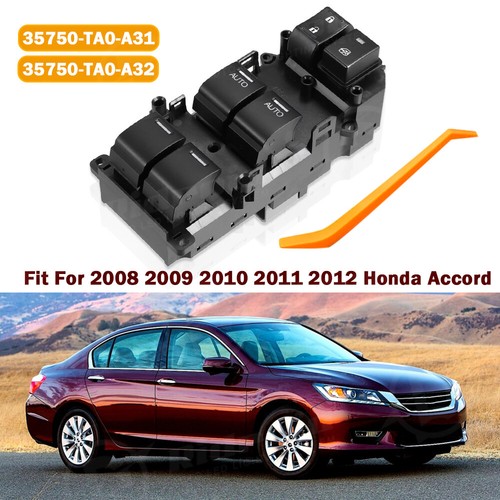 Interruptor de control de puerta de ventana maestra eléctrica del lado del conductor para Honda Accord 2008-2012 - Imagen 11 de 22