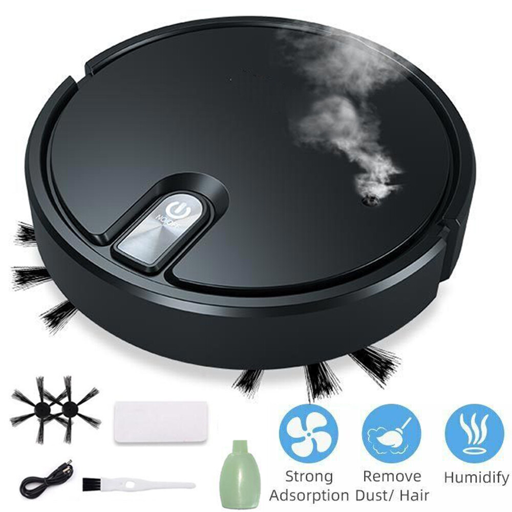 Smart Sweeping Robot Vacuum Cleaner Automatic Floor Mop Sweeper Rechargeable