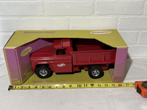 Structo Red Dump Truck 303-9 Typhoon Fleet in Original Box Clean NOS - Picture 13 of 15