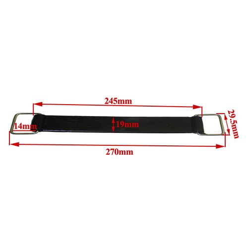 Rubber Battery Strap Belt For ATV Quad Go Kart Pit Dirt Bike Motorcycle - Picture 13 of 13