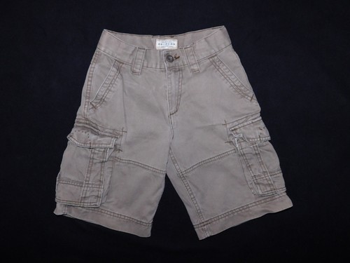 Unionbay Arizona Gap Boys Size 8 Shorts Lot Army Green Beige Khaki Cargo Ripstop - Picture 4 of 8