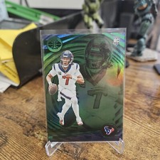 C.J. Stroud 2023 Panini Illusions Emerald Rookie #43 Parallel Texans RC 