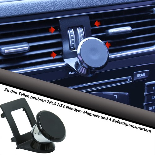 Support Telephone Voiture Magnetique Compatible Audi Q5 8R et Audi SQ5 Convie... - Photo 5 sur 6