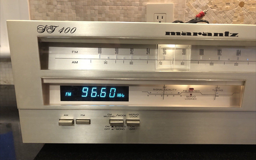 MARANTZ ST-400 STEREO Digital Readout TUNER Open Box Perfect Working Condition - Picture 3 of 12