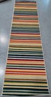 IVORY / GREEN 2'-2" x 9'-0" Back Stain Rug, Reduced Price 1172761915 CBN323A-29
