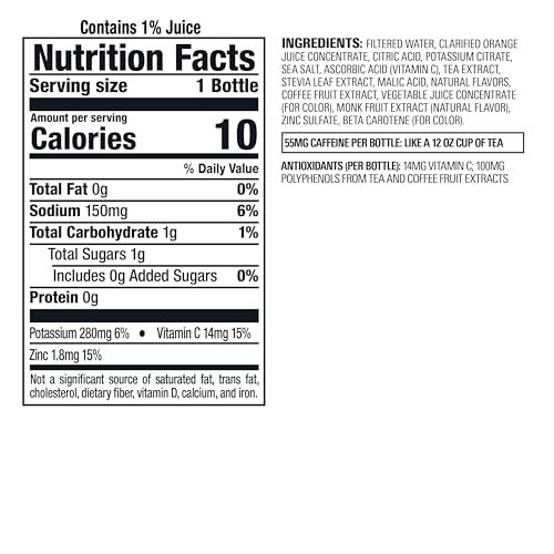 Antioxidans Infused Water Getränk Costa Rica Clementine mit Vitamin C und N... - Bild 11 von 11