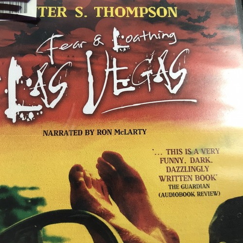 Hunter S Thompson Fear & Loathing In Las Vegas Audio Book Unabridged Ex Library - Bild 5 von 12