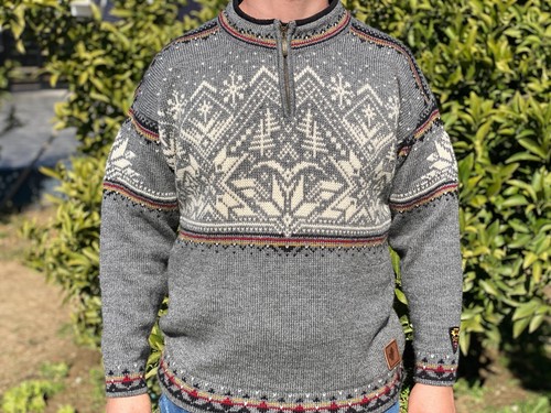 Cardigan Dale Of Norway Sport Winter HandCrafted Knit Sweater Pullover Size M 50 - Picture 4 of 18