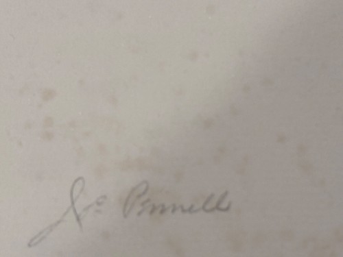 Signed Joseph Pennell Lynchburg VA etching 1882 - Picture 3 of 3
