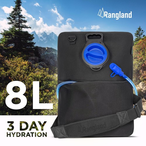 Extra Large 8L Water Bladder Reservoir 2.1 Gallon Easy-Fill Wide Mouth Openin... - Picture 7 of 9