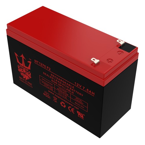 Neptune NT1275F2 SLA Battery Replacement for 12V 7.5AH 8ah 9AH F2/F1 - Picture 3 of 7