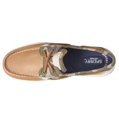 Barco de camuflaje Sperry Bluefish para mujer marrón plano informal STS86718 - Imagen 4 de 5