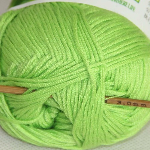 AIP Sale 1Skeinx50gr Soft Bamboo Cotton Baby Wrap Hand Knitting Crochet Yarn 09 - Picture 2 of 3