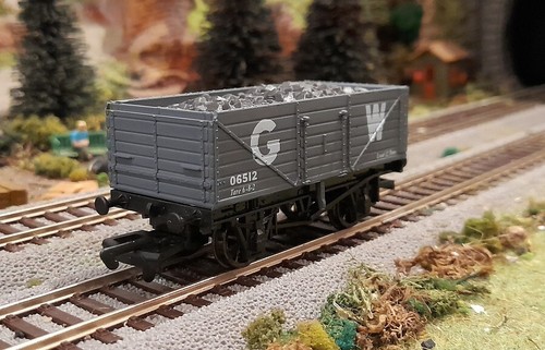 * Escala 1/76 OO * Dapol * GWR 7 tablones vagón abierto 06512 * EN CAJA * B348 * - Imagen 6 de 13