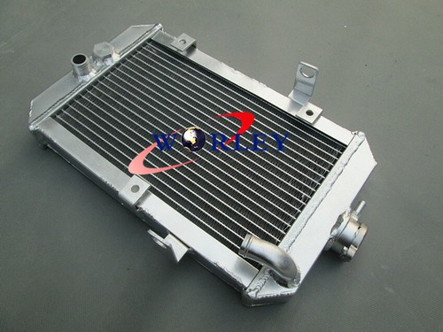 FOR 2001-2005 Yamaha Raptor 660R YFM660R 02 03 04 Aluminum Radiator & black hose - Picture 4 of 10