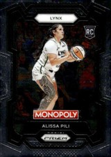 ALISSA PILI RC 2024 Panini WNBA Prizm Monopoly #72 ROOKIE Basketball ID:127696