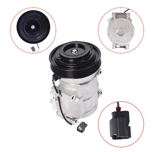 Compresor de aire acondicionado CO 10736C con embrague apto para Honda Odyssey 2005 2006 3,5 L V6 - Imagen 6 de 7
