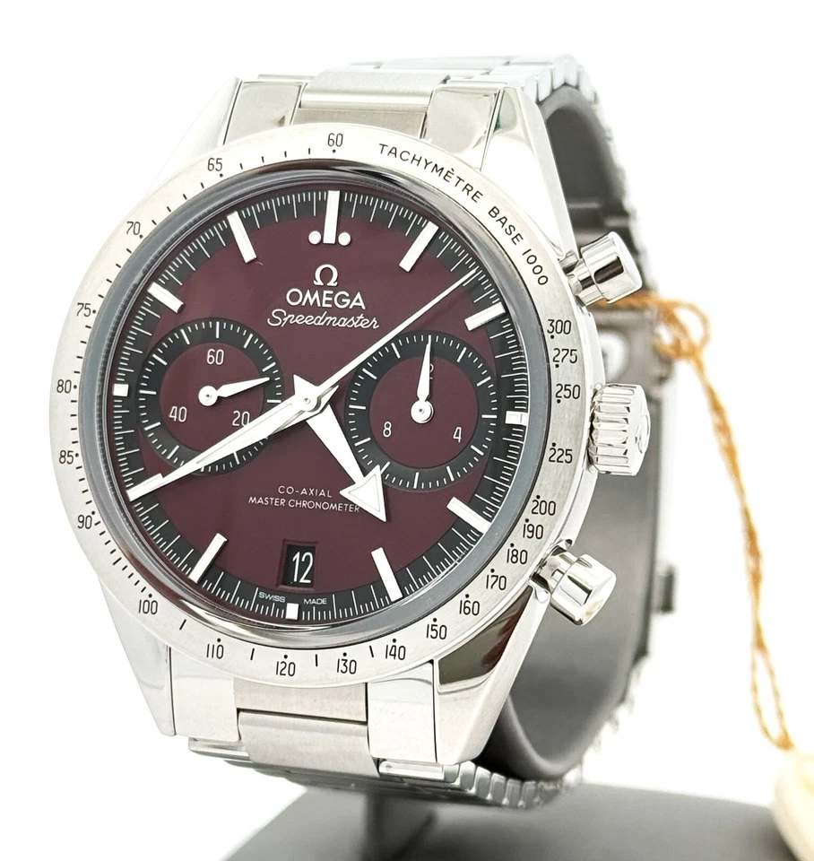 Omega SPEEDMASTER 57 CO‑AXIAL MASTER CHRONOMETER CHRONOGRAPH 40.5mm Red Dial B/P