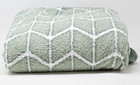 Berkshire Heirloom Throw Blanket Reversible  100% Polyester Velvet Plush Green