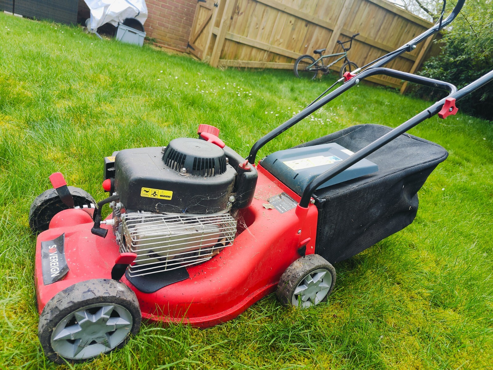 Sovereign XSS40A Petrol Lawn Mower eBay