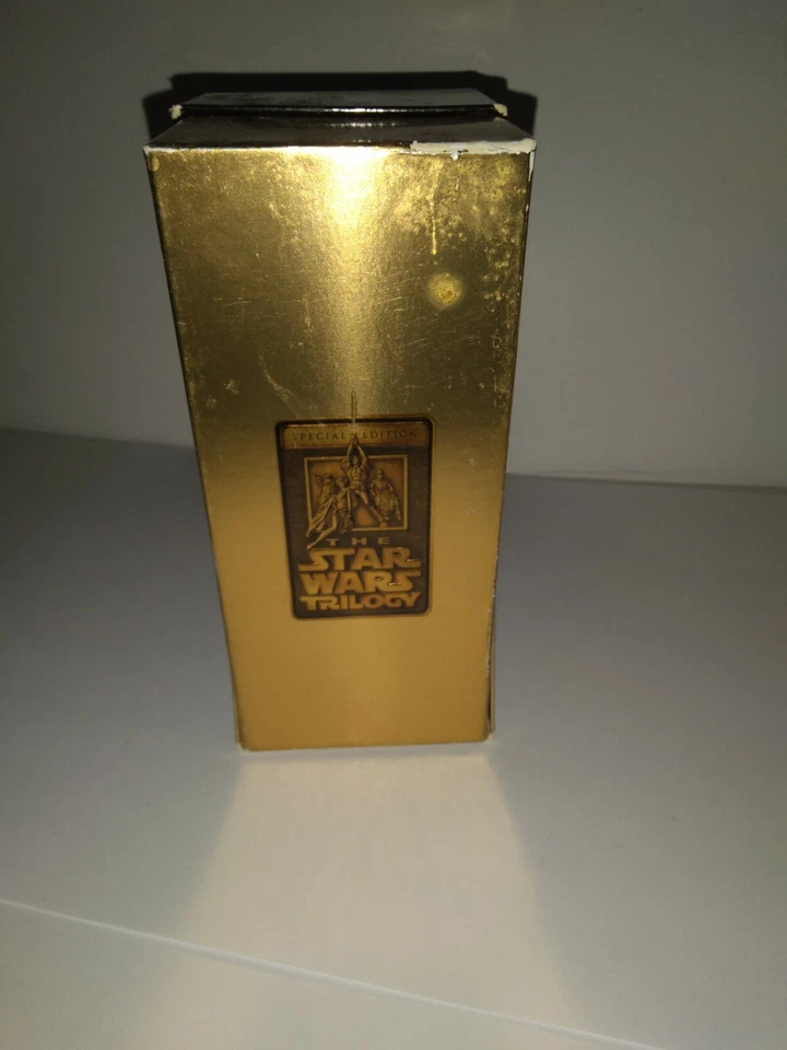 Star Wars Trilogy Special Gold Edition Video Cassette VHS VCR 3 Box Set 1997 - Image 4 of 4