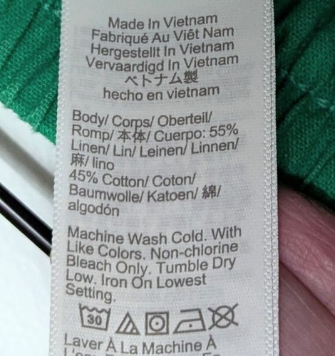 J Crew Linen Cotton Blend Drawstring Pants Womens 0P Vintage Kelly Green Petite - Picture 4 of 8