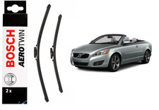 Bosch Front Windscreen Wiper Blades Aerotwin 650mm+475mm FOR VOLVO C70 2006-2013