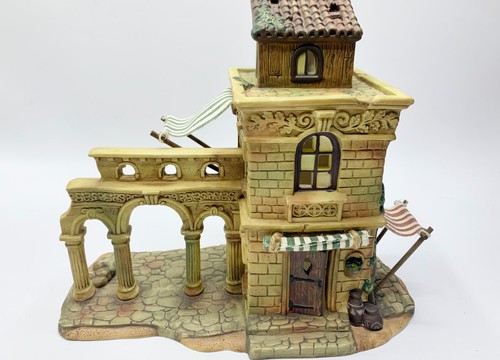 Grandeur Noel Bethlehem Village 2001 Collectors Edition Porcelain House