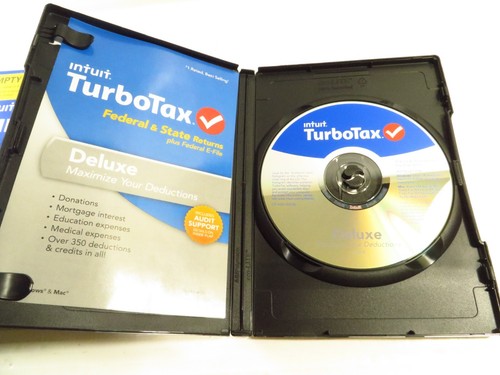 Intuit TurboTax Deluxe Federal State 2013 PC/Mac Software, FREE 2-3 Day Ship!!! - Picture 3 of 5