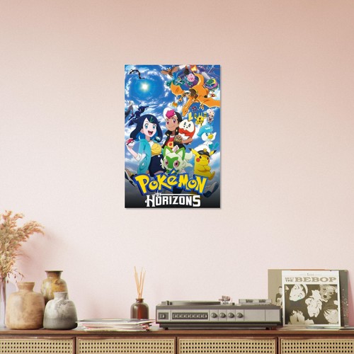 Pokémon Horizons Poster – Epic Adventure Artwork Featuring Liko, Roy & Pikachu - Picture 9 of 14