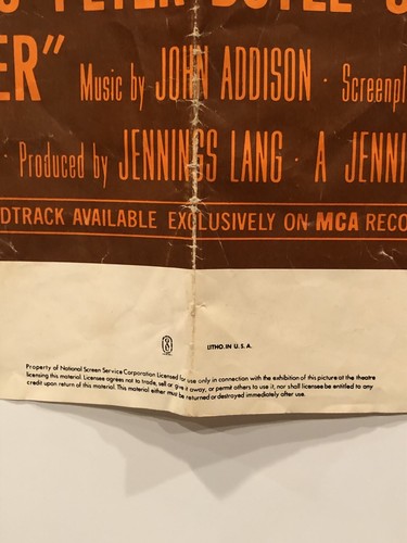 SWASHBUCKLER Original One Sheet SS/Folded Movie Poster - 1976 - Picture 8 of 9