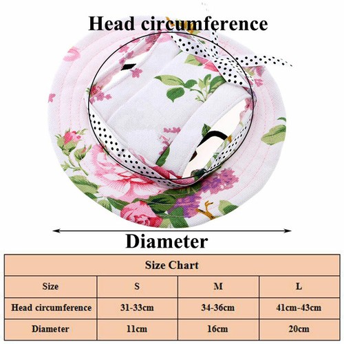 Pet Dog Hat Baseball Cap Windproof Travel Sports Sun Hats for Puppy Large Dogs.. - Picture 40 of 52