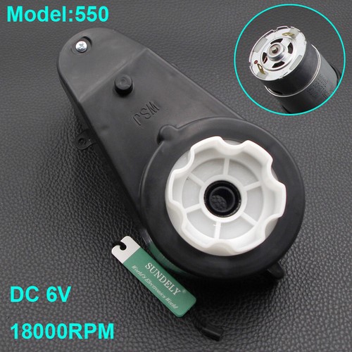 390/550 Engine Gear Box Motor DC6V/DC12V 8000-30000RPM for Electric Ride on Car - Picture 18 of 24