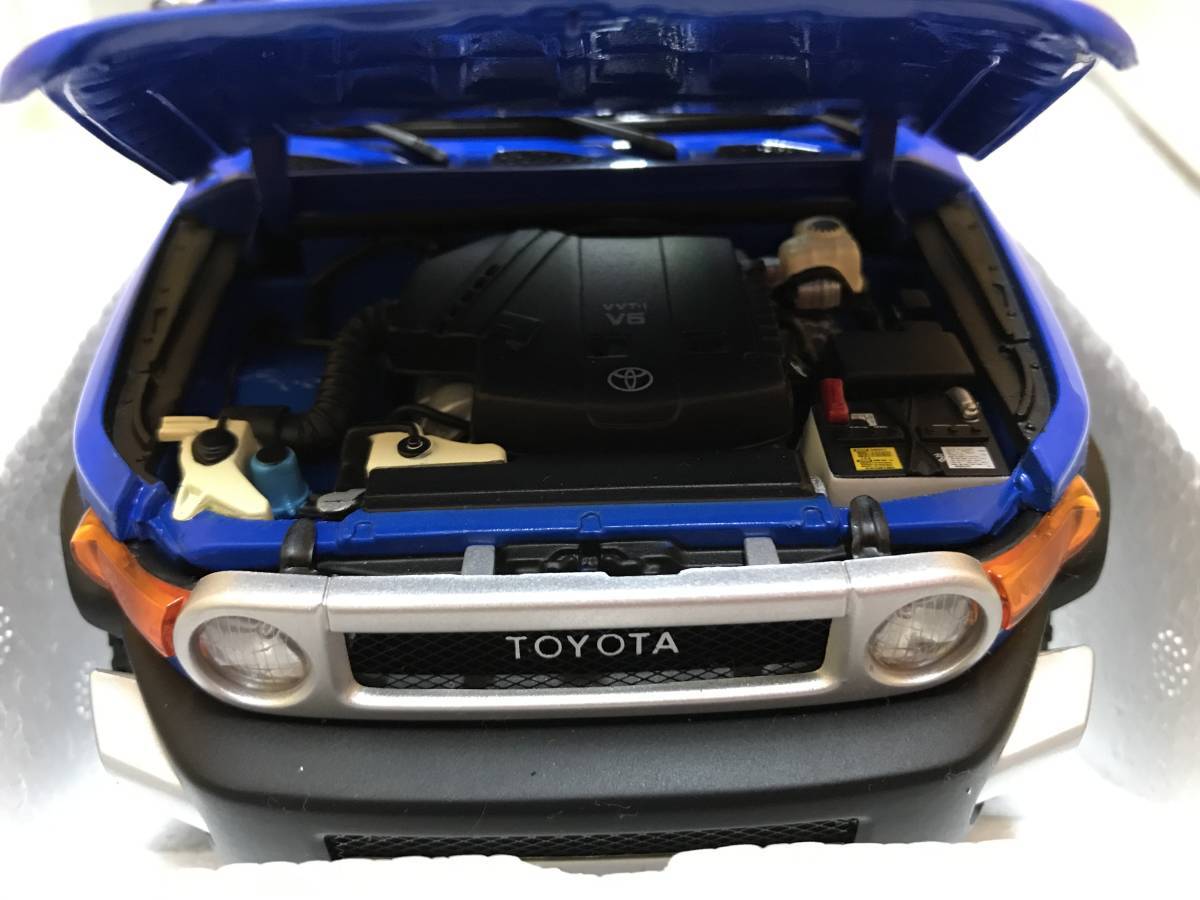 AutoArt 1/18 Toyota FJ Cruiser Blue FJ GSJ15W GSJ15 BF AutoArt 1/18 Toyota FJ Cruiser Blue FJ GSJ15W GSJ15 BF