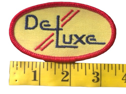 DeLuxe Company  Manufacturing Logo Uniform Patch - Picture 2 of 2