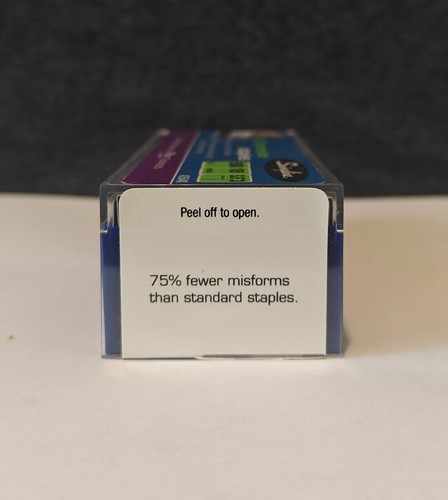 Swingline 35440 SF.3 Premium Chisel Point 105 Count Half-Strip Staples 5000/Box - Bild 4 von 6