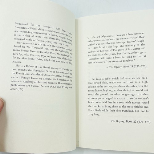 The Penelopiad The Myth of Penelope & Odysseus by Margaret Atwood Paperback Book - Picture 9 of 14