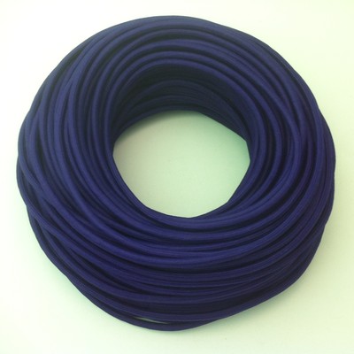 50m Design Textilkabel Stoffkabel Zug-Pendelleitung Lila 2x0,75 TOP EU Qualität 